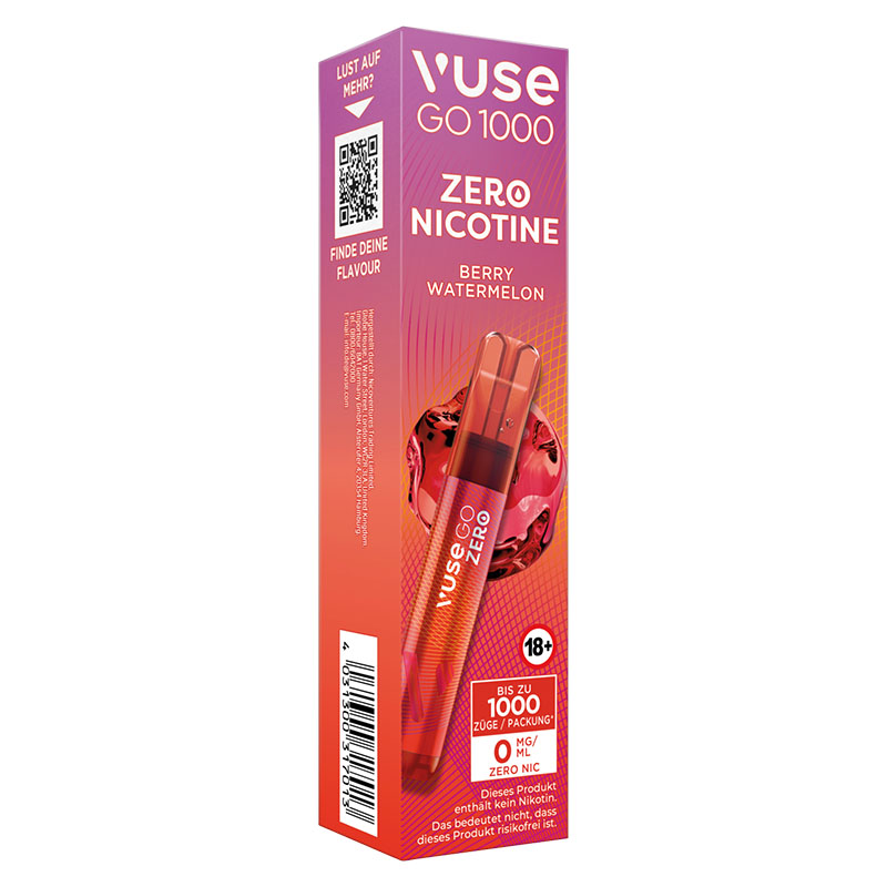 Vuse GO 1000 Berry Watermelon 0mg Einweg E-Zigarette