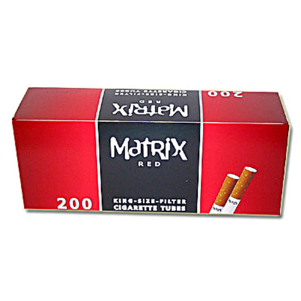 Matrix King Size Filterhülsen 200 Stück Packung