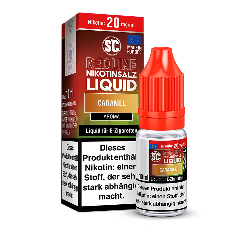 SC Red Line Caramel Nikotinsalz Liquid 20mg