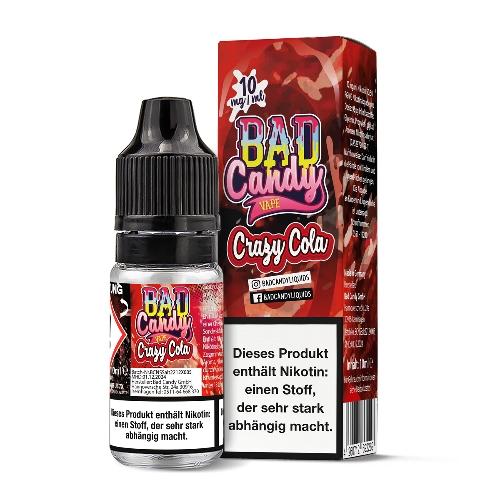 Bad Candy Crazy Cola 10mg Nikotinsalz Liquid