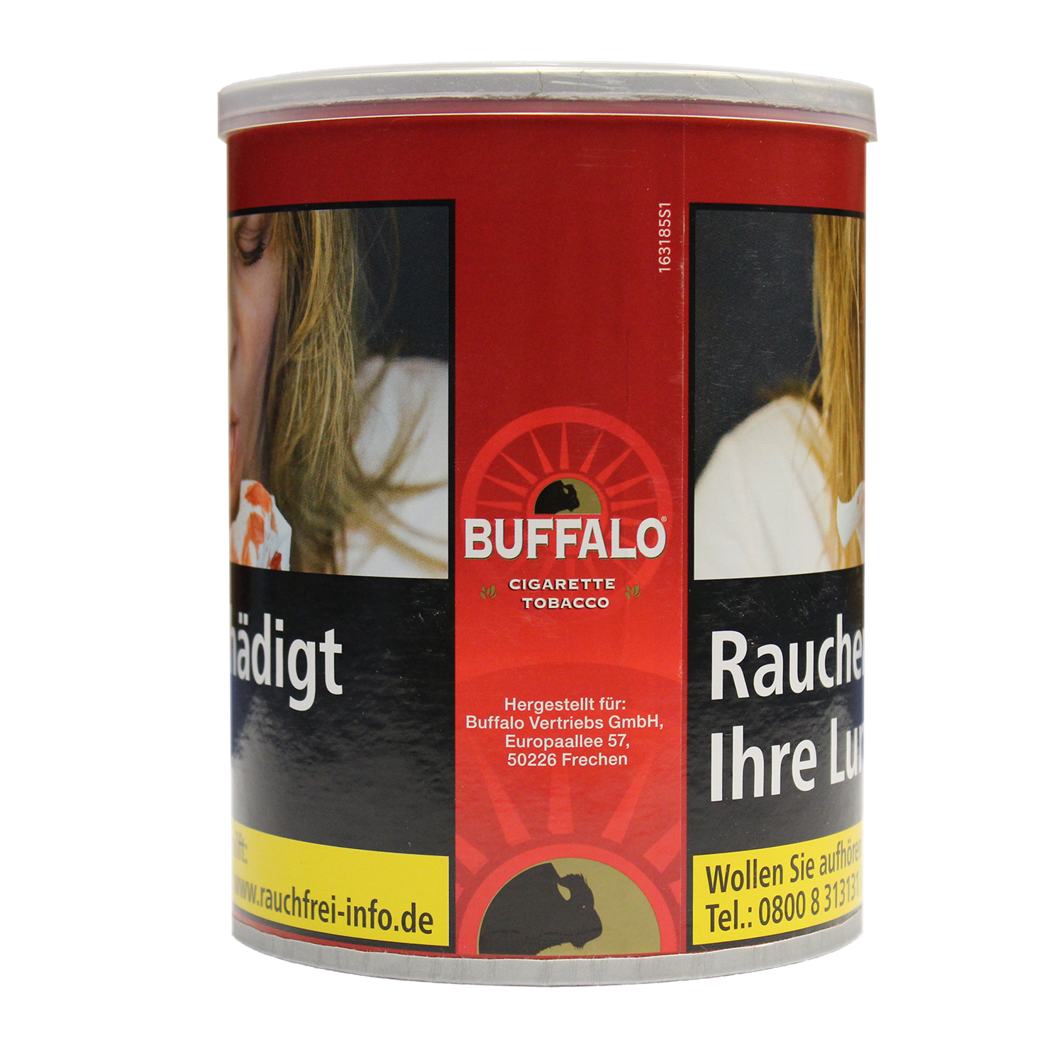 Buffalo Red Feinschnitt Tabak Dose