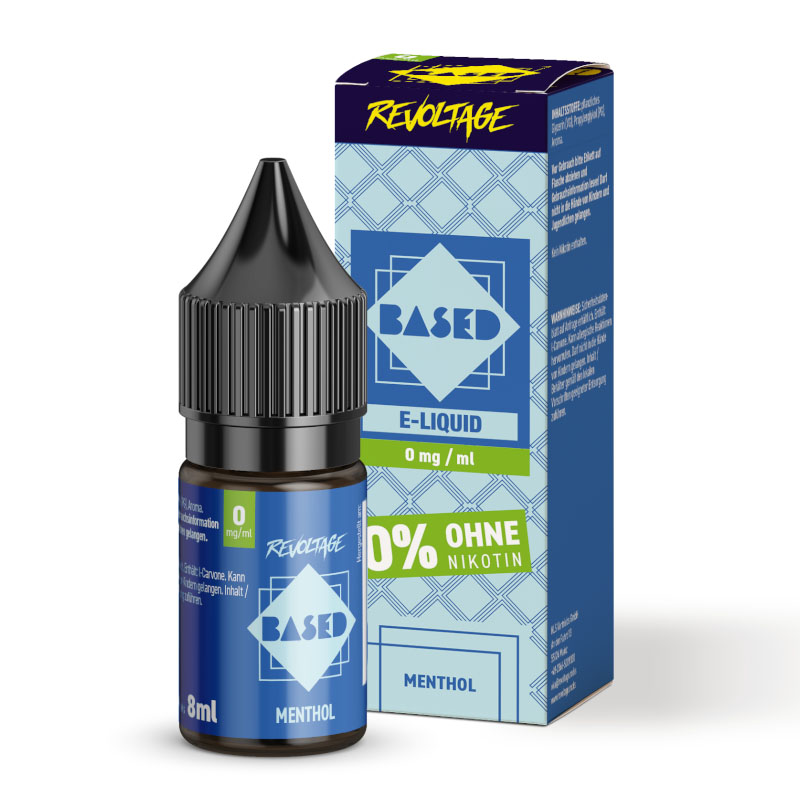 Revoltage Hybrid Based Menthol 0mg Nikotinsalz Liquid
