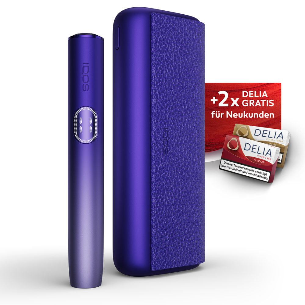 IQOS ILUMA i PRIME + Gratis DELIA Sticks bei Registrierung Electric Purple