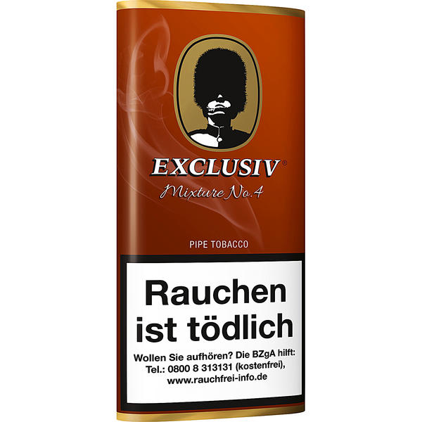 Exclusiv Mixture No.4 Pfeifentabak Pouch