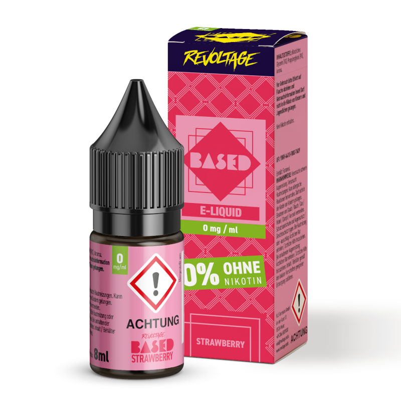 Revoltage Hybrid Based Strawberry 0mg Nikotinsalz Liquid