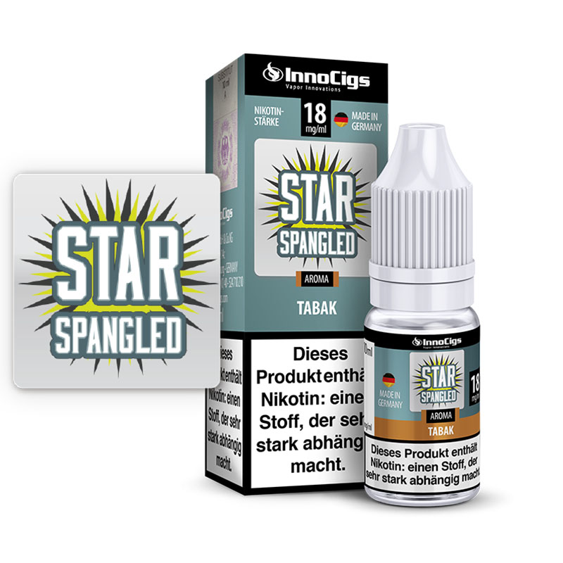 INNOCIGS Liquid Star Spangled Tabak Aroma 18mg
