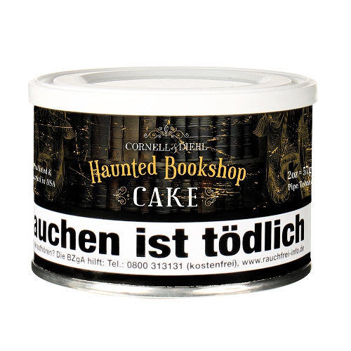 Cornell & Diehl Haunted Bookshop Cake Pfeifentabak Dose