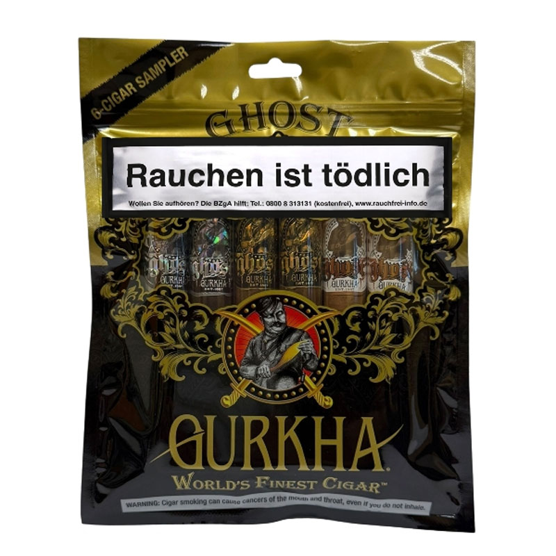 Gurkha Ghost Zigarren Sampler Humibag