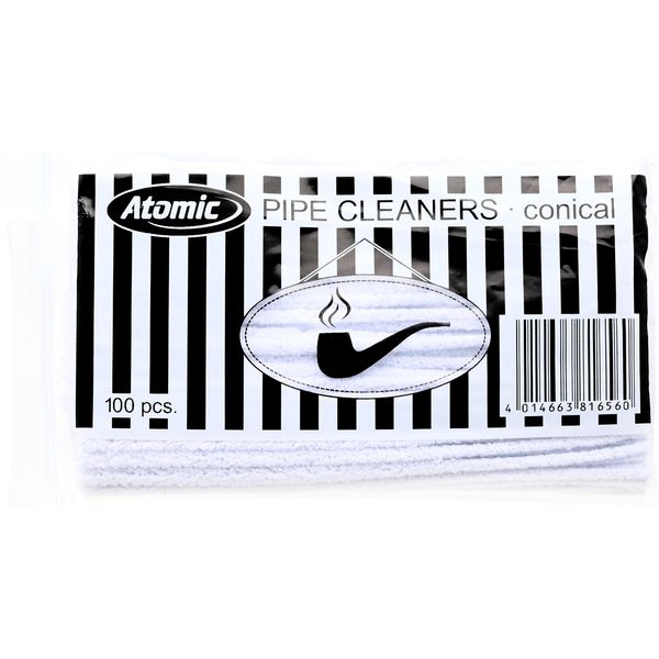 Atomic Pfeifenreiniger Baumwolle Weiß Packung