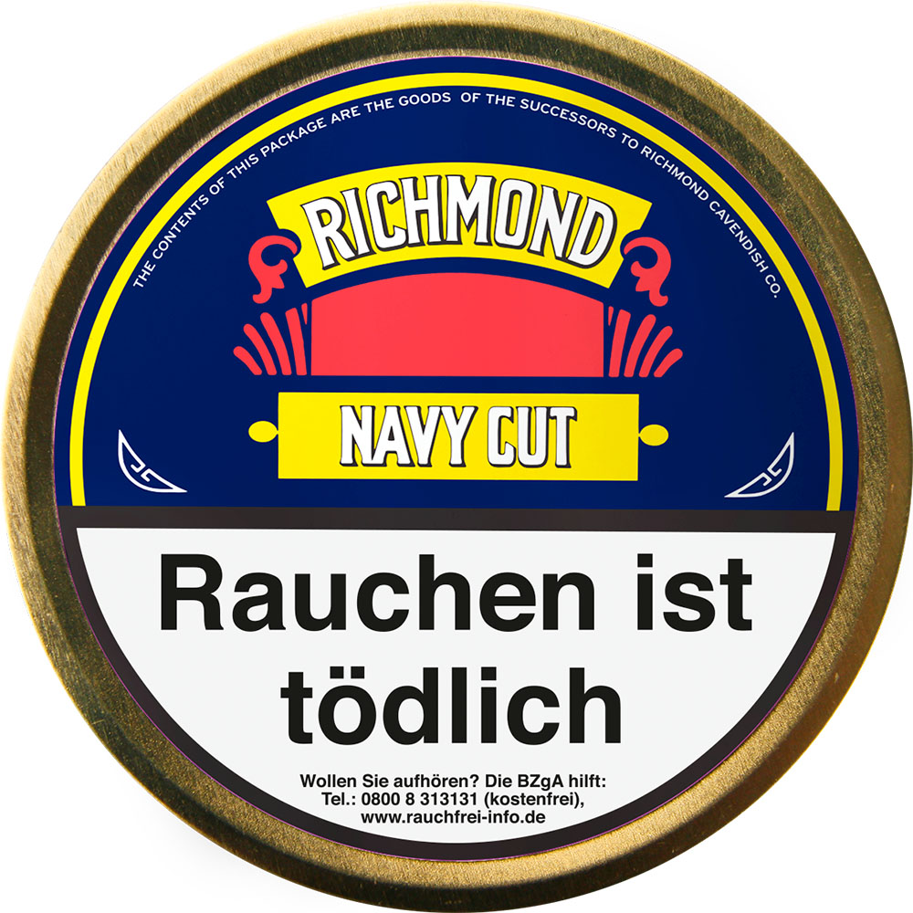 Richmond Navy Cut Pfeifentabak Dose