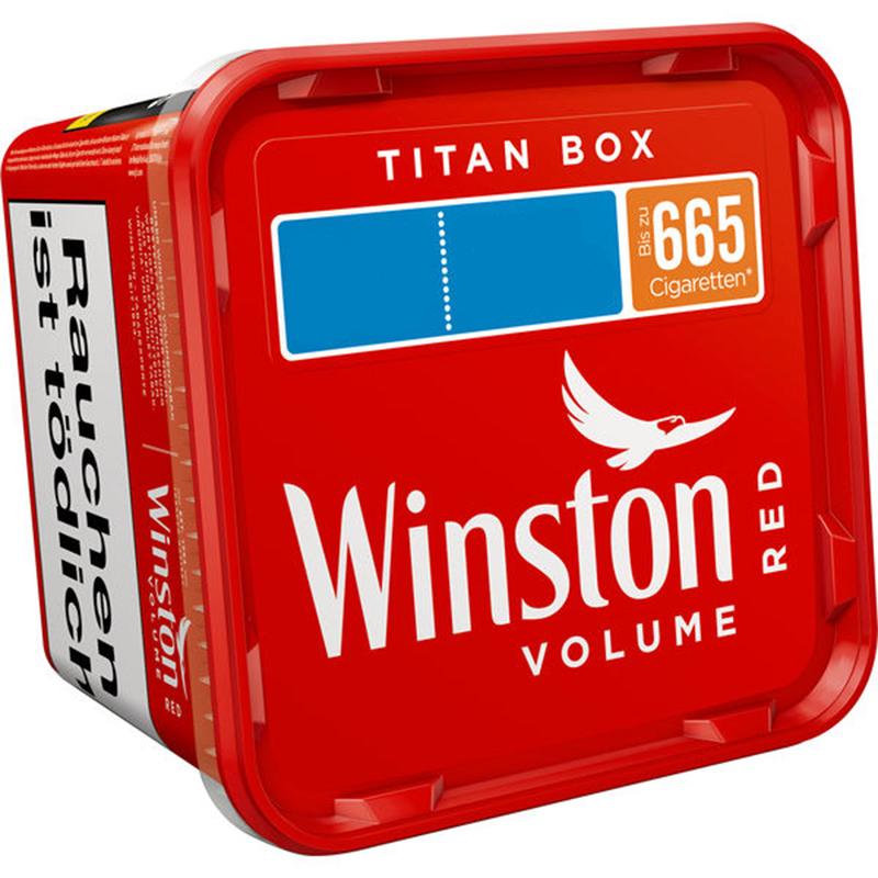 Winston Titan Red Volumentabak Eimer