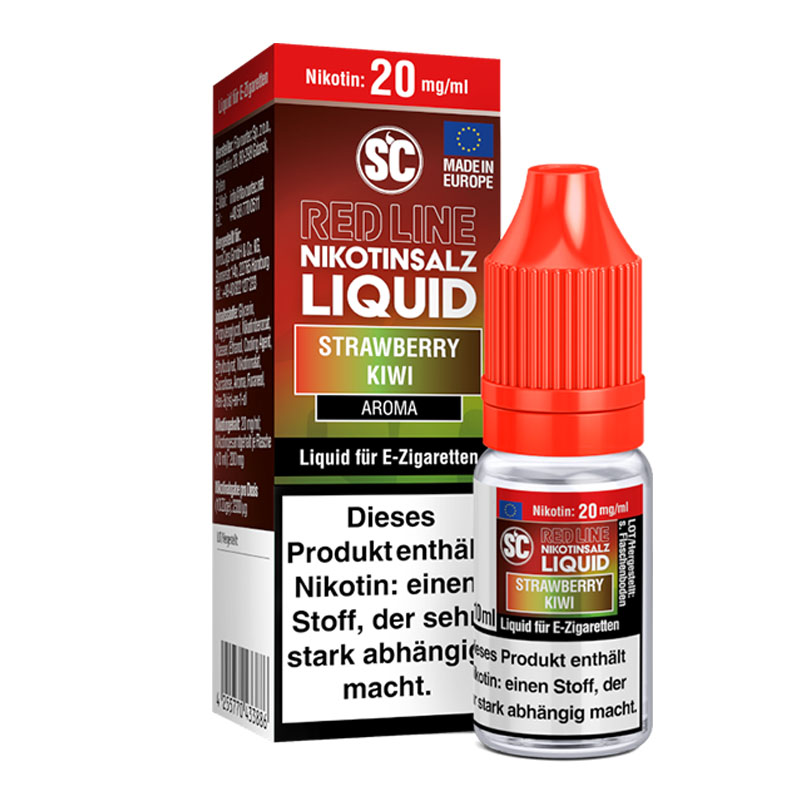 SC Red Line Strawberry Kiwi Nikotinsalz Liquid 20mg