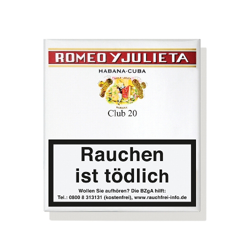Romeo y Julieta Club Zigarillos Schachtel