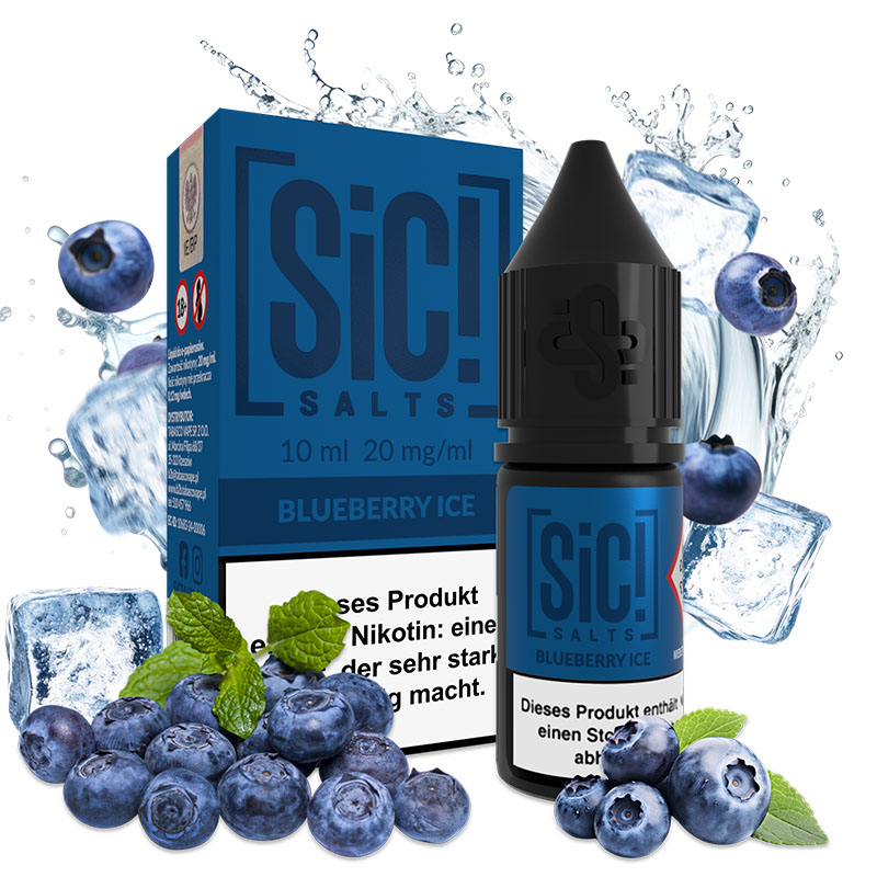 SiC! Salts Blueberry Ice 20mg Nikotinsalz Liquid