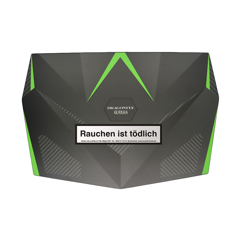 Gurkha Limitadas Dragonfly Tubo Zigarren Kiste closed b