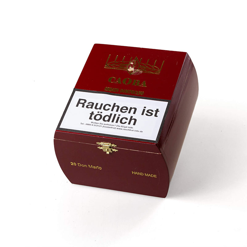 Caoba Origen Dominicano Don Mario Zigarren Kiste