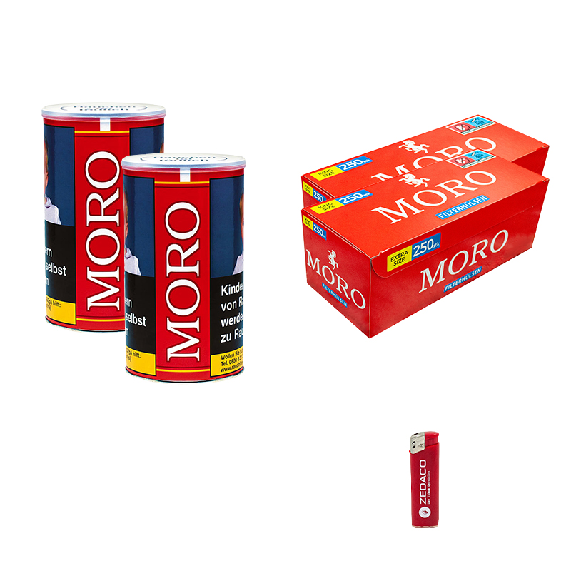 Moro Volumentabak Red XL Dose Aktion Small Extra Hülsen