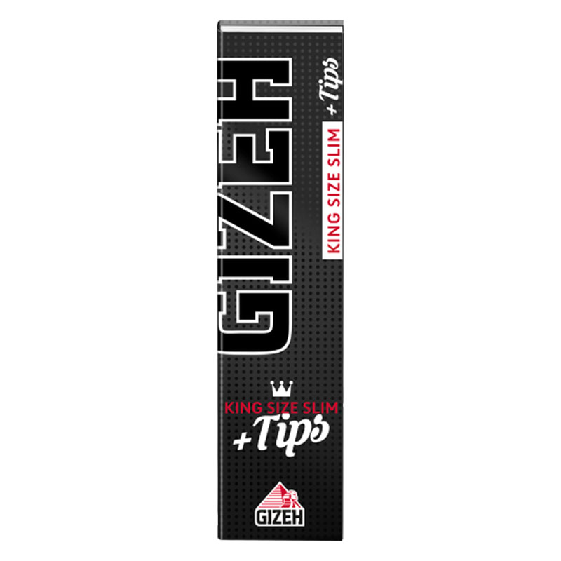 Gizeh Black King Size Extra Fine Slim + Tips Booklet