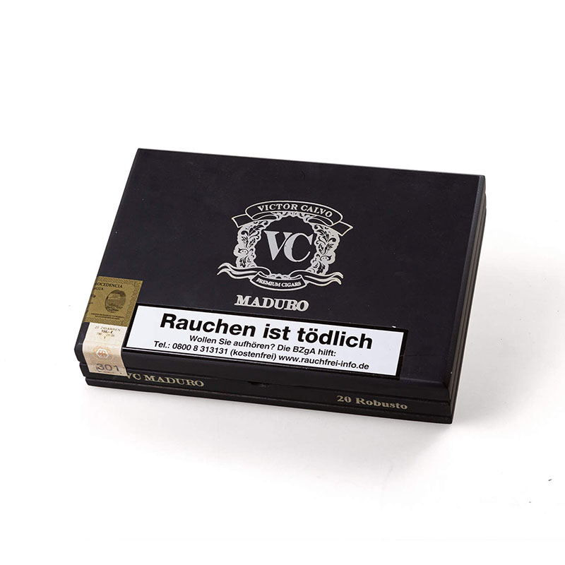 Victor Calvo Maduro Robusto Zigarren Kiste