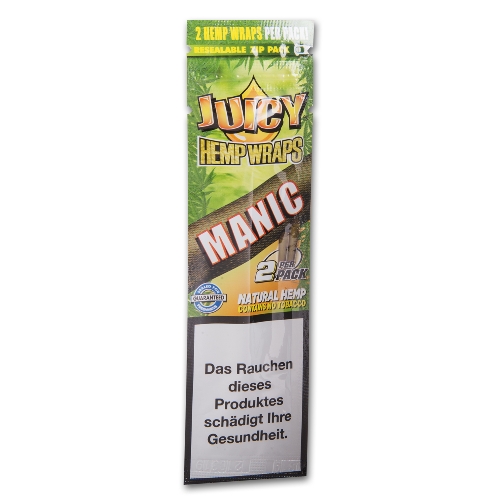 Juicy Hemp Wraps Manic Zigarettenpapier