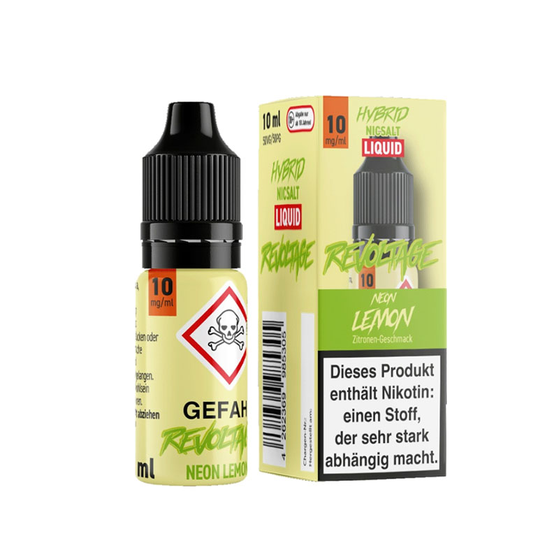 Revoltage Hybrid Nikotinsalz Liquid Neon Lemon 10mg