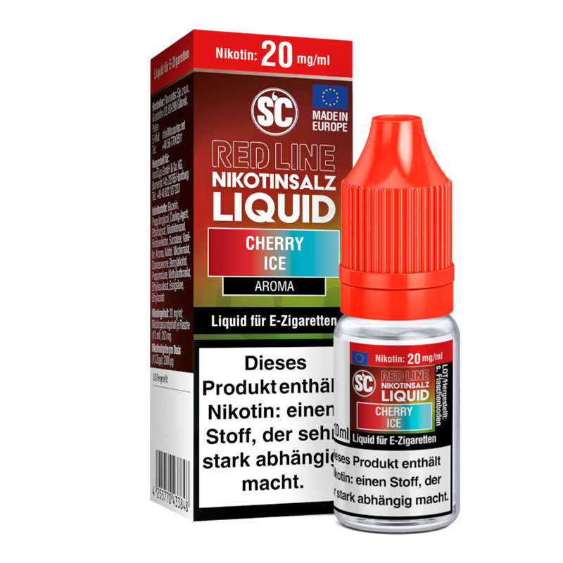SC Red Line Cherry Ice Nikotinsalz Liquid 20mg
