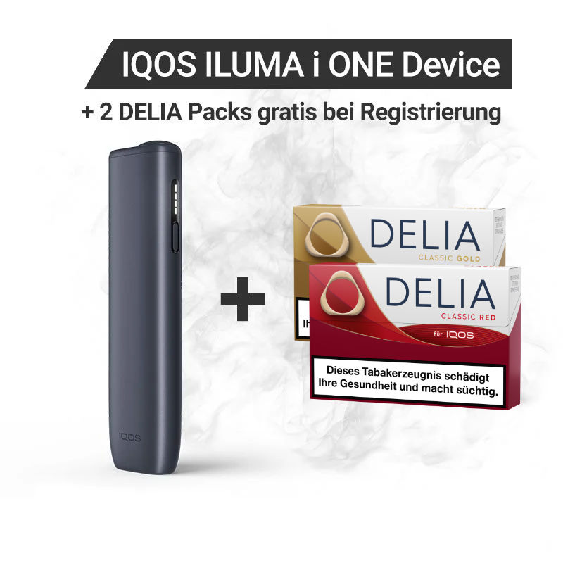 IQOS ILUMA i ONE Tabakerhitzer Midnight Black