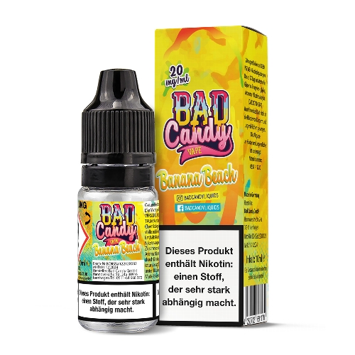 Bad Candy Banana Beach 20mg Nikotinsalz Liquid