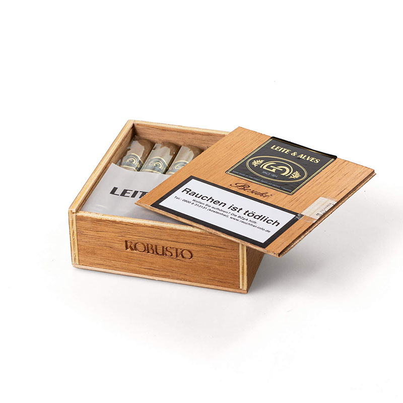 Leite e Alves Besuki Robusto Zigarren Kiste offen