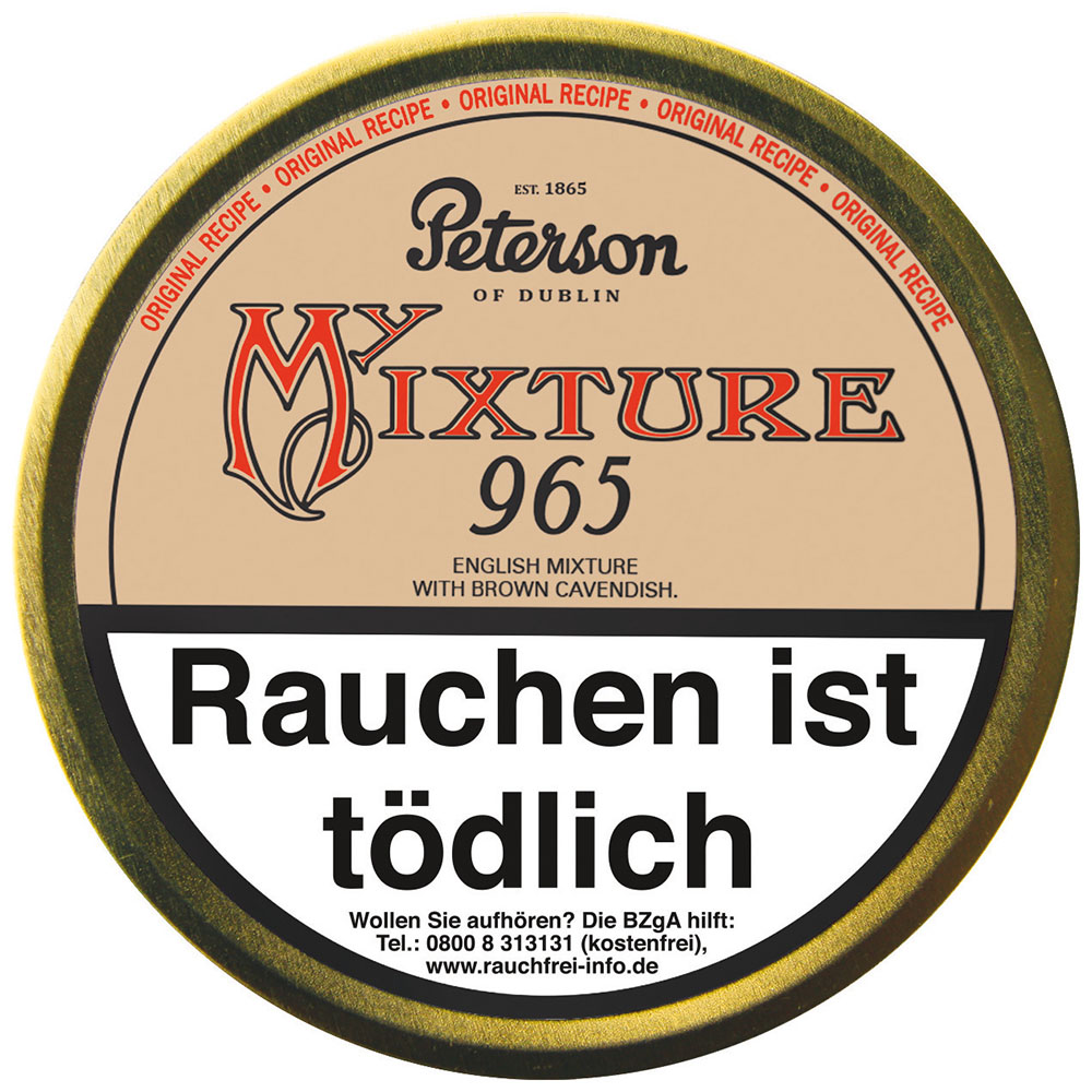 Peterson My Mixture 965 Pfeifentabak Dose