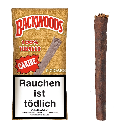 Backwoods Caribe Zigarillos 5er Schachtel