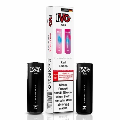 IVG Air Red Edition 20mg Prefilled Pods