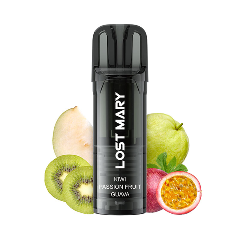 Lost Mary Wavi Kiwi Passionfruit Guava 20mg Prefilled Pods Packung
