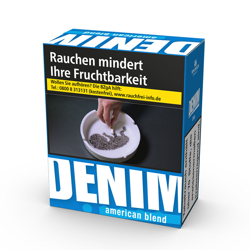 Denim Blue 3XL Zigaretten Schachtel