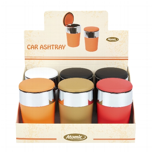 Atomic LED Rubber sortiert Autoaschenbecher