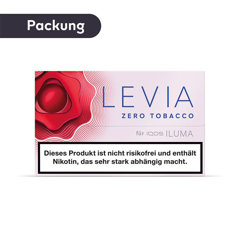 LEVIA Sticks Red Berry Packung