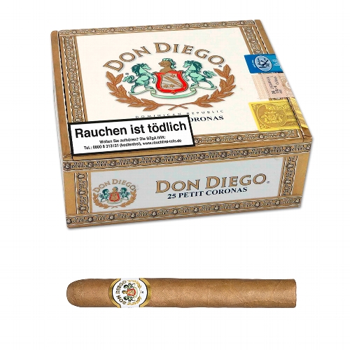 Don Diego Classic Petit Corona Zigarren 25er Kiste
