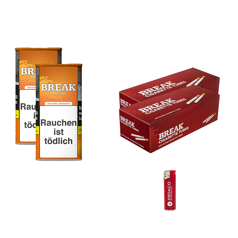 Break Orange Volumentabak Dose Aktion Small