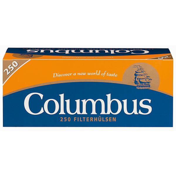 Columbus Filterhülsen King Size 250er Packung