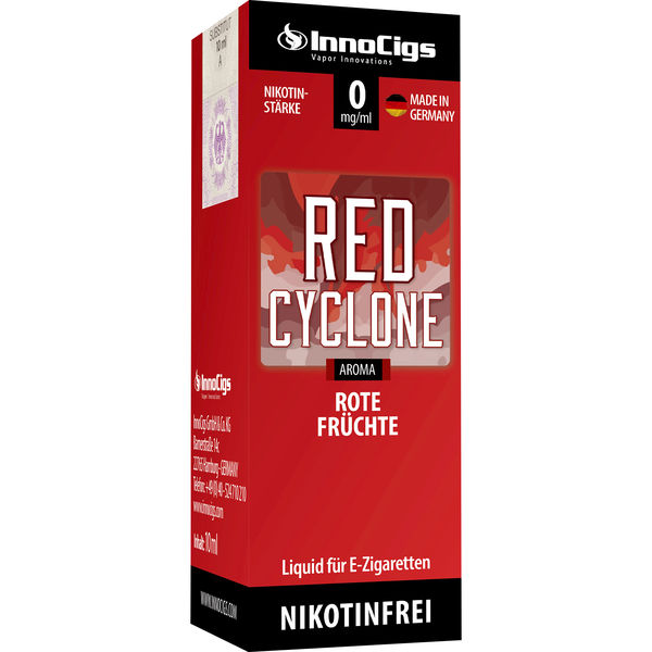E-Liquid Innocigs Red Cyclone Rote Früchte 0 mg