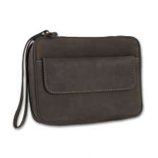 Pfeifentasche 4er Leder