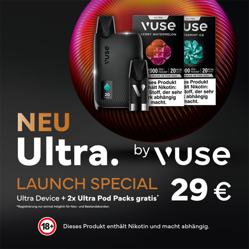 Vuse Ultra Launch Special