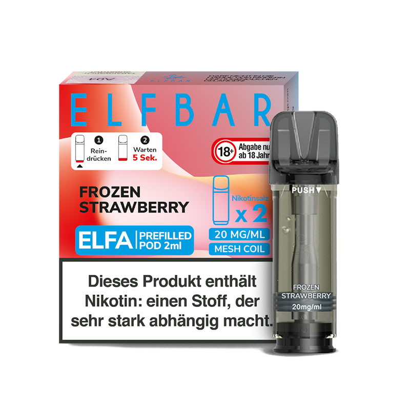 Elfbar Elfa Pods Frozen Strawberry - 20mg Nikotin