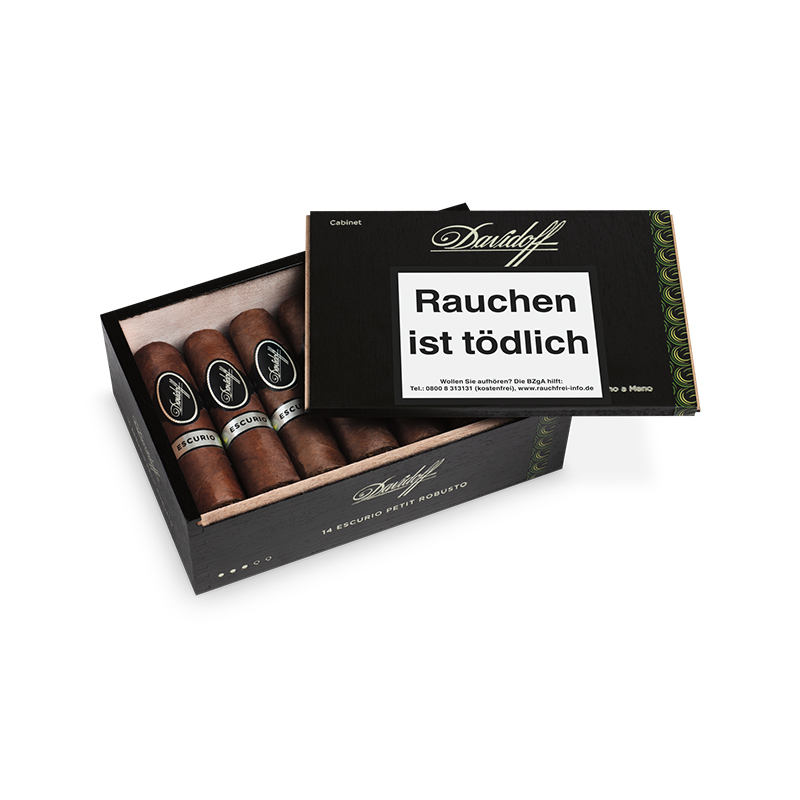 Davidoff Escurio Petit Robusto Zigarren Kiste