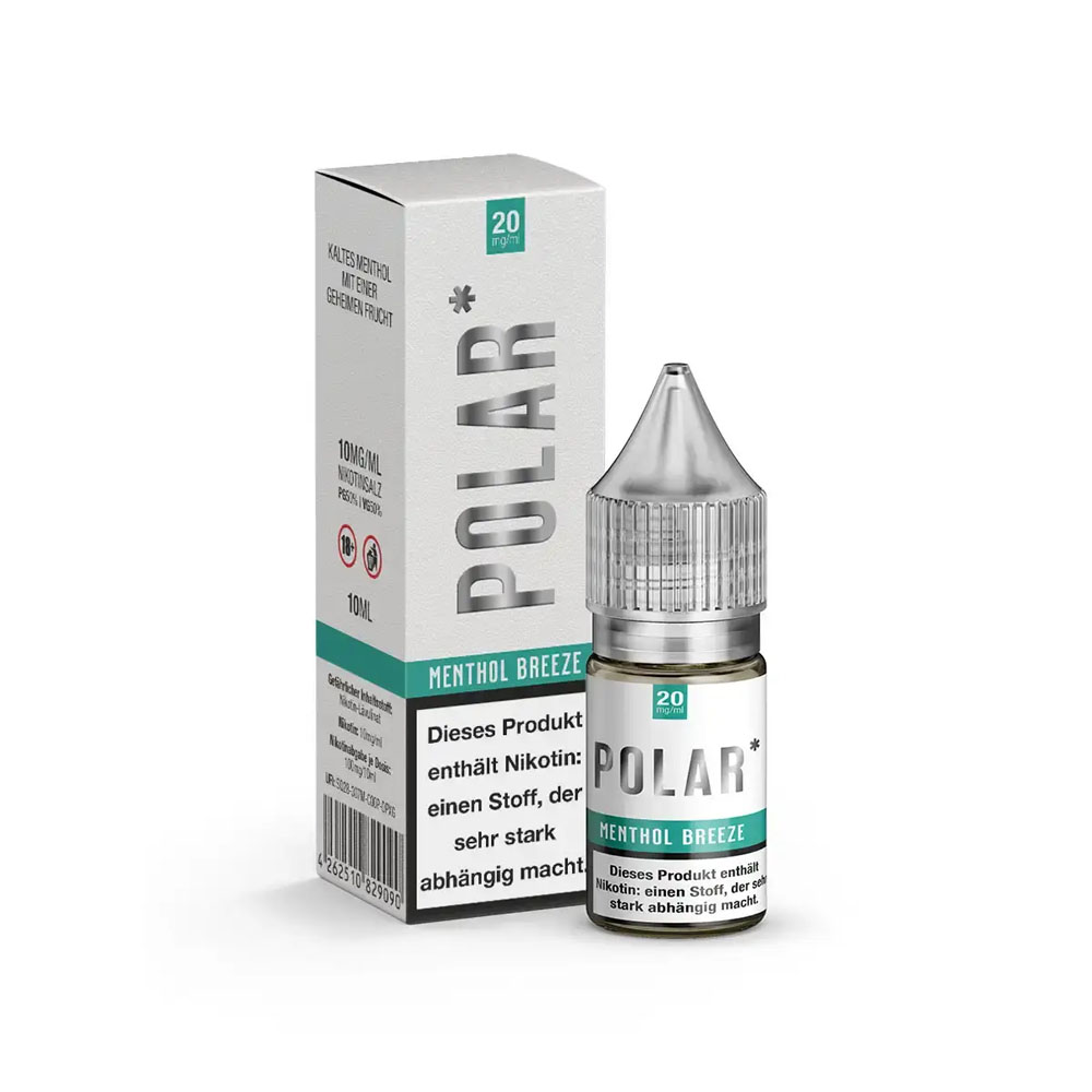 Polar Menthol Breeze 20mg Nikotinsalz Liquid Flasche