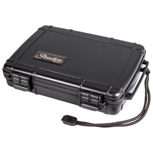 Humidor Passatore Cigar Case Acryl schwarz Large