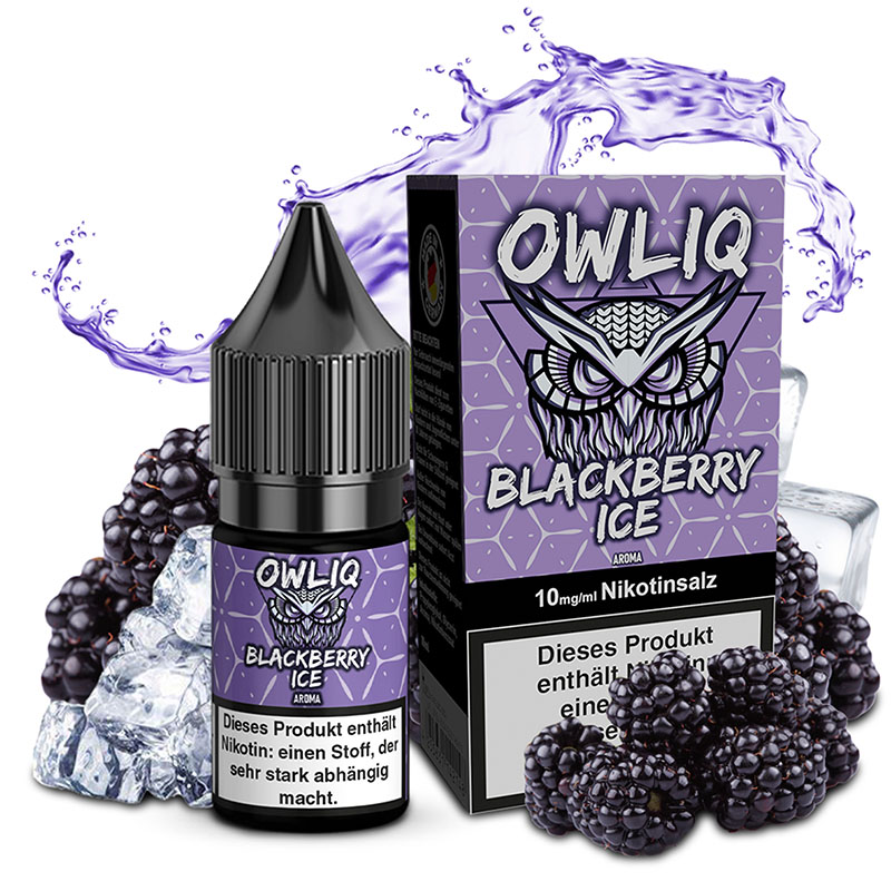 Owliq Blackberry Ice 10mg Nikotinsalz Liquid