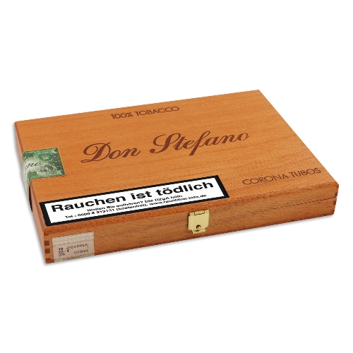 Don Stefano Corona Tubos dezent 10er Kiste