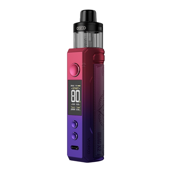 Voopoo Drag X2 Pod Kit E-Zigarette Modern Red