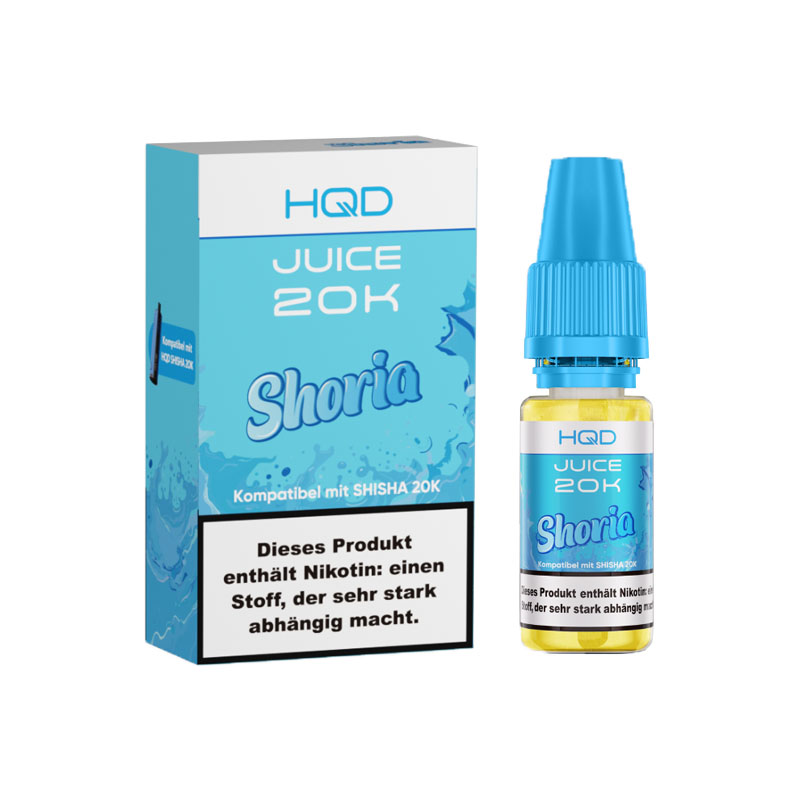 HQD Juice 20K Shoria 3mg Nikotinsalz Liquid Flasche